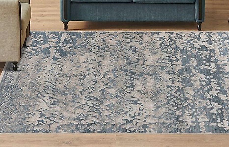 Kayoom Teppich "Dilan 300" rechteckig 5 mm Höhe weicher Kurzflor, Vintage L günstig online kaufen