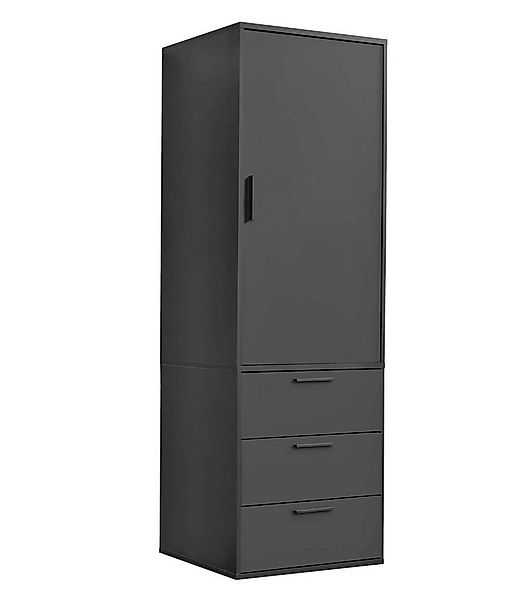 mokebo Kleiderschrank Der Grenzenlose (1-Türig & 3 Schubladen) Garderobensc günstig online kaufen