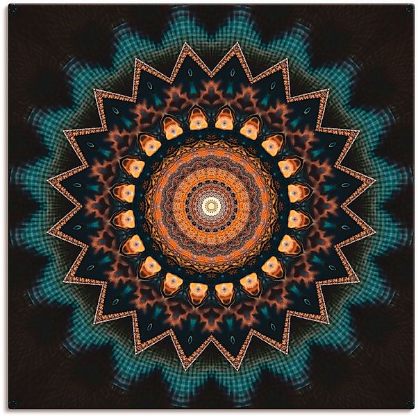 Artland Wandbild "Mandala kosmisches Bewusstsein", Muster, (1 St.), als Alu günstig online kaufen