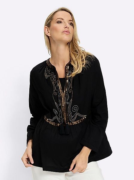 heine Klassische Bluse Tunika Langarm günstig online kaufen