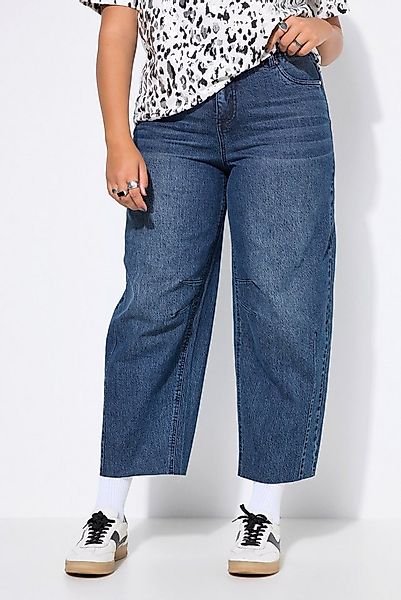 Studio Untold Regular-fit-Jeans Barrel-Jeans Wide Ballon Legs 5-Pocket günstig online kaufen