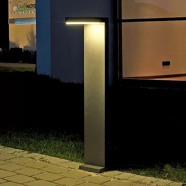 Aluminium-LED-Wegeleuchte Tamar in Anthrazit günstig online kaufen