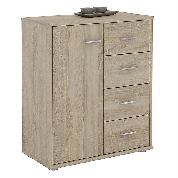 CARO-Möbel Highboard TIRANO, Kommode Highboard Mehrzweckschrank günstig online kaufen