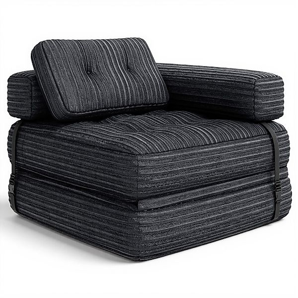 Bealife 1,5-Sitzer Klappbares Sofa, Relaxsessel Indoor-Lazy günstig online kaufen