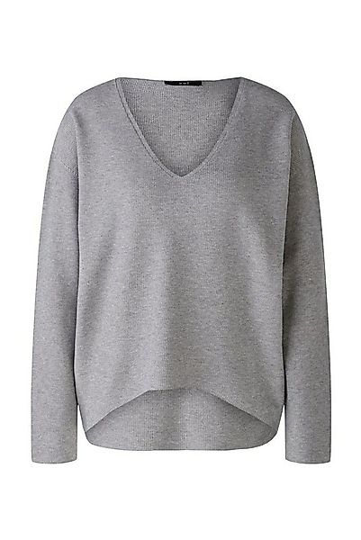 Oui V-Ausschnitt-Pullover V-Kragen Pullover für Damen (1-tlg) günstig online kaufen