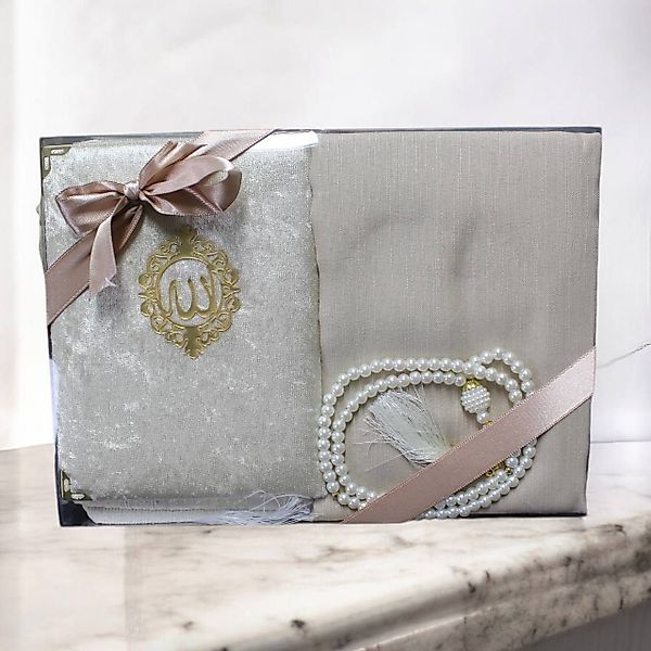 Aymasal Läufer Geschenkset 4 tlg. Gebetsteppich günstig online kaufen
