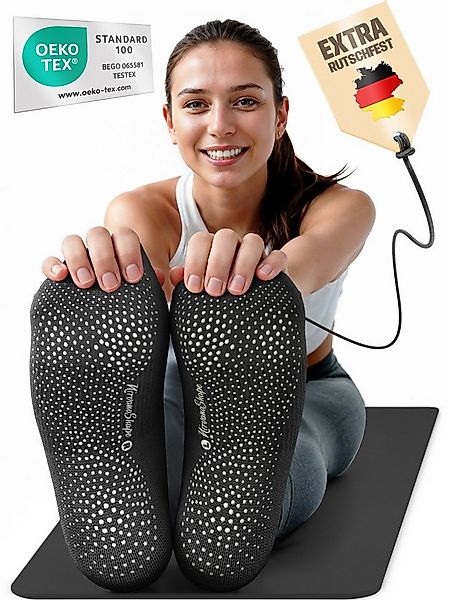 NirvanaShape Sportsocken NirvanaShape Yogasocken Damen 36-44 – Rutschfeste günstig online kaufen