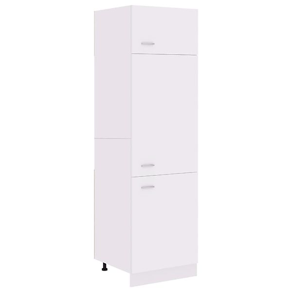 vidaXL Kühlumbauschrank Weiß 60x57x207 cm Holzwerkstoff günstig online kaufen