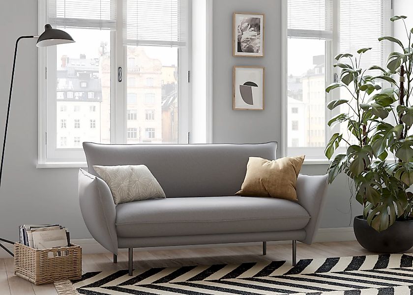 OTTO home 2-Sitzer "Stine" Besonderes Design durch Kissenoptik und Keder, b günstig online kaufen