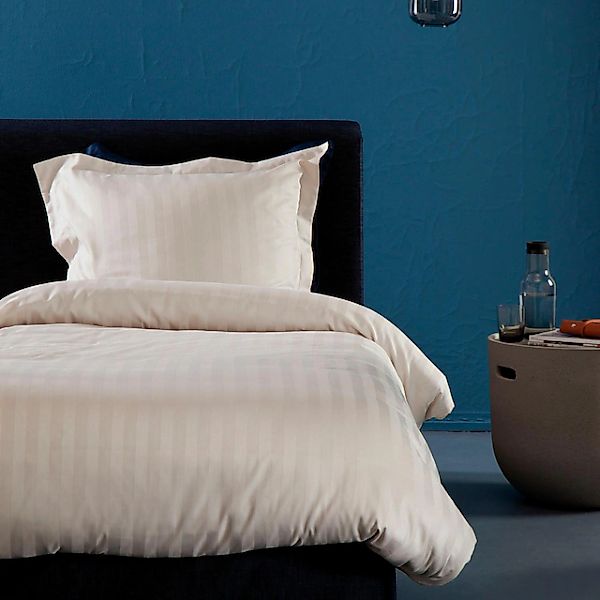 damai Bettwäsche »Streifsatin in Gr. 135x200, 155x220 oder 200x200 cm« 2 St günstig online kaufen