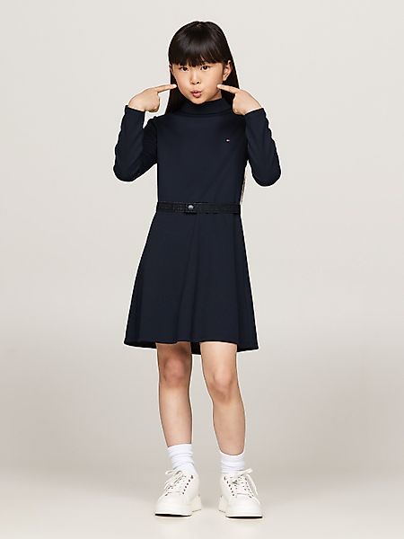 Tommy Hilfiger A-Linien-Kleid BRANDED PUNTO DRESS günstig online kaufen