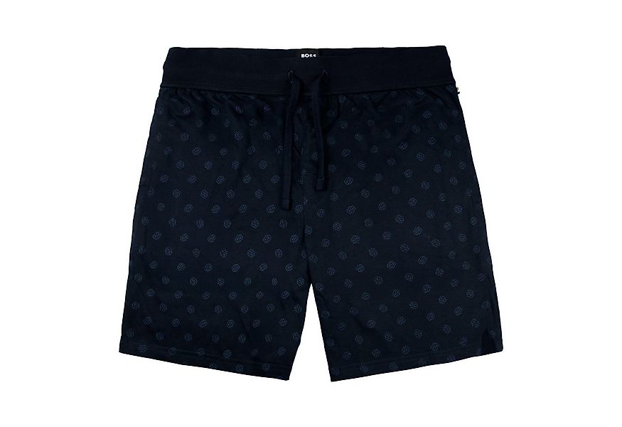 BOSS Pyjamahose Relax Short CW mit Logo-All-Over-Print günstig online kaufen