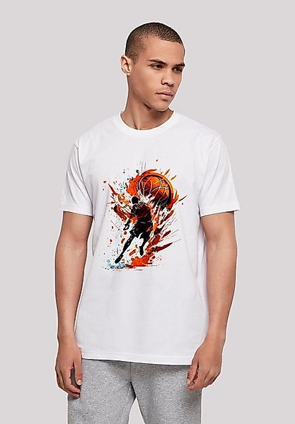 F4NT4STIC T-Shirt Basketball Splash Sport UNISEX Print günstig online kaufen