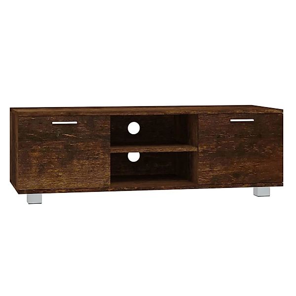 vidaXL TV-Schrank Räuchereiche 120x40,5x35 cm Holzwerkstoff 342619 günstig online kaufen