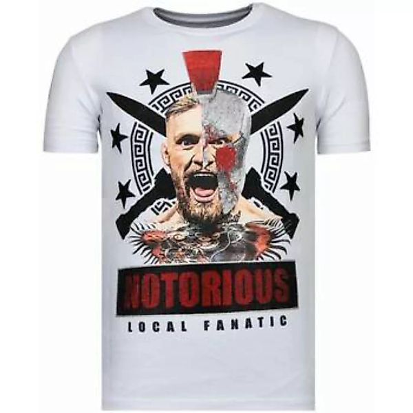 Local Fanatic  T-Shirt Conor Notorious Warrior – Strass – günstig online kaufen