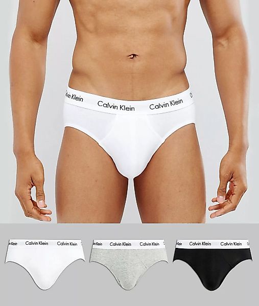 Calvin Klein – 3er Packung Slips-Mehrfarbig günstig online kaufen