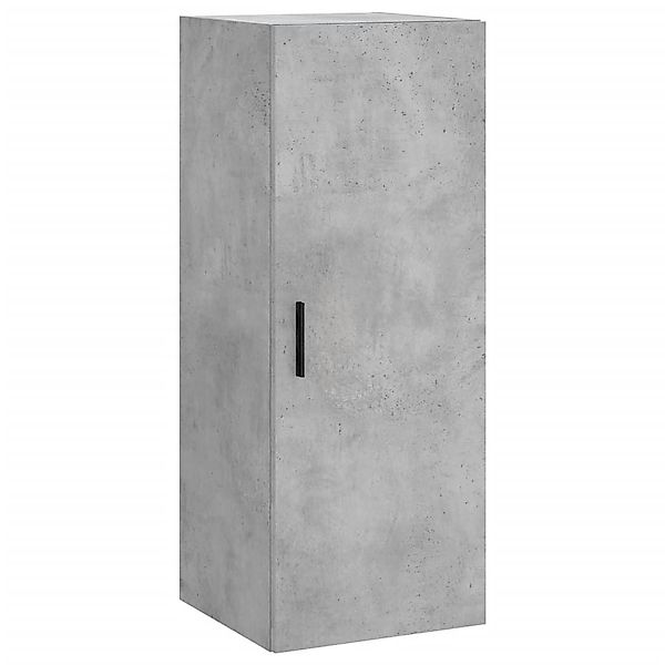 vidaXL Hängeschrank Wandschrank Betongrau 34,5x34x90 cm günstig online kaufen