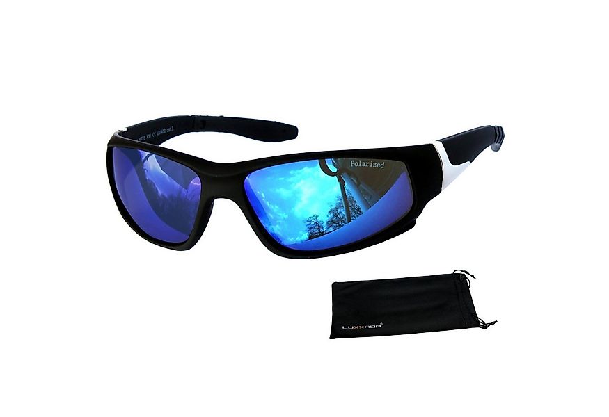 Rennec Sonnenbrille (1x Biker-Radbrille Verspiegelt mit Brillenbeutel) Spor günstig online kaufen