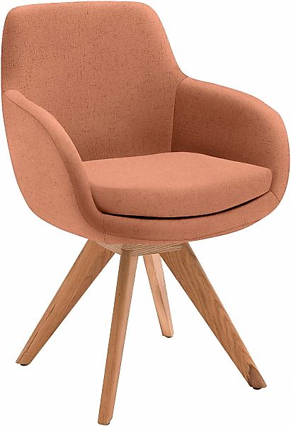 Musterring Esszimmerstuhl "Tavia" (Set) 2 Stk.Stativgestell Wildeiche massi günstig online kaufen