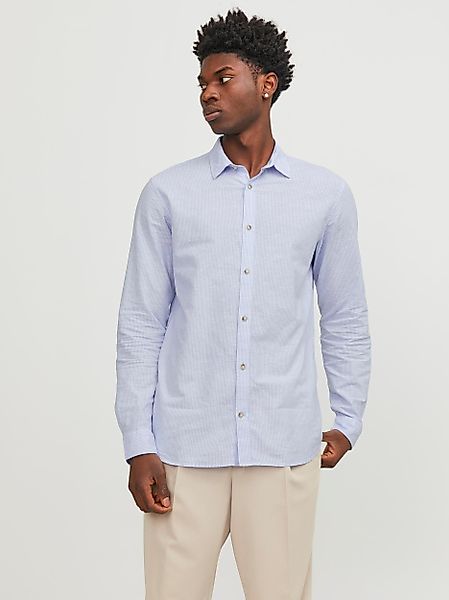Jack & Jones Langarmhemd JJESUMMER LINEN günstig online kaufen