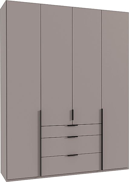 Wimex Drehtürenschrank "Mugano" mit langen oder kurzen Griffen aus Metall, günstig online kaufen