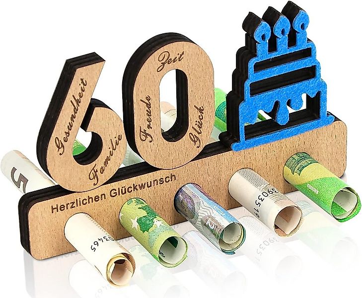 Coonoor Deko-Buchstaben Geburtstag Geldgeschenk Holz Geschenk zum Schild Gä günstig online kaufen