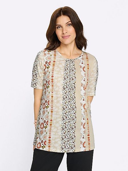 Sieh an! T-Shirt Longshirt Kurzarm günstig online kaufen