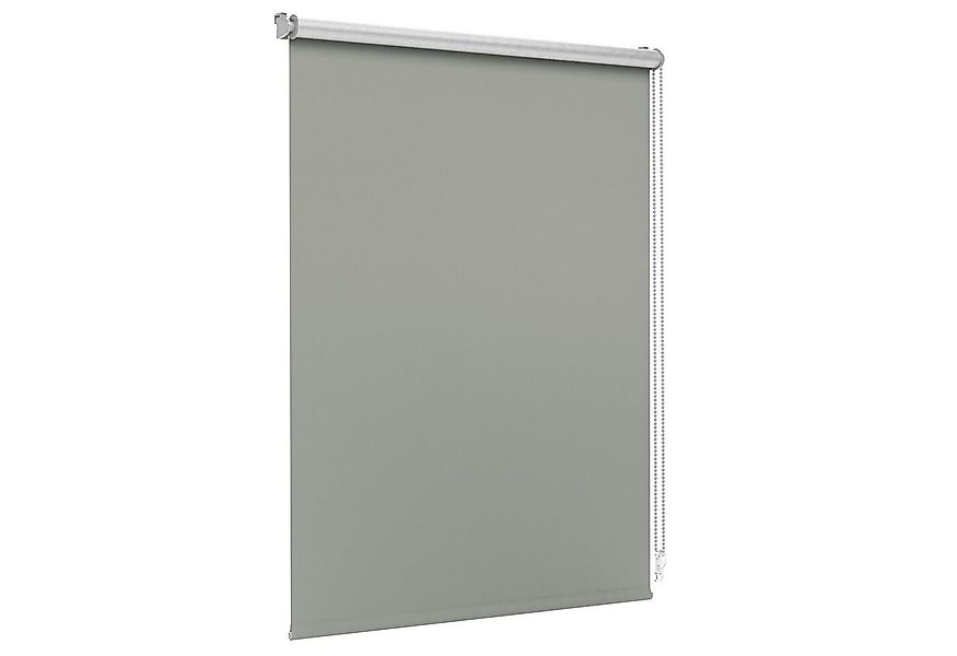 Verdunklungsrollo Standard Thermorollo, Klemmbar, 107,5 x 100 cm, dunkelgra günstig online kaufen