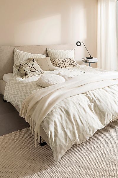 SCHÖNER WOHNEN-Kollektion Wendebettwäsche "Favour" 2 Stk. tlg. aus reiner B günstig online kaufen