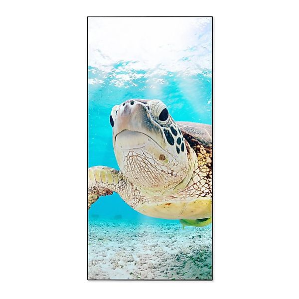 Banjado Magnettafel 37x78cm Magnetwand  Schwarz Aus Metall Magnetpinnwand P günstig online kaufen