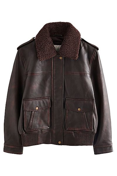 Next Lederjacke N. Premium Pilotenjacke aus echtem Leder (1-St) günstig online kaufen