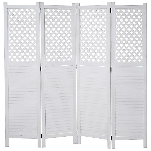MCW Paravent A84 170x161cm Weiß günstig online kaufen