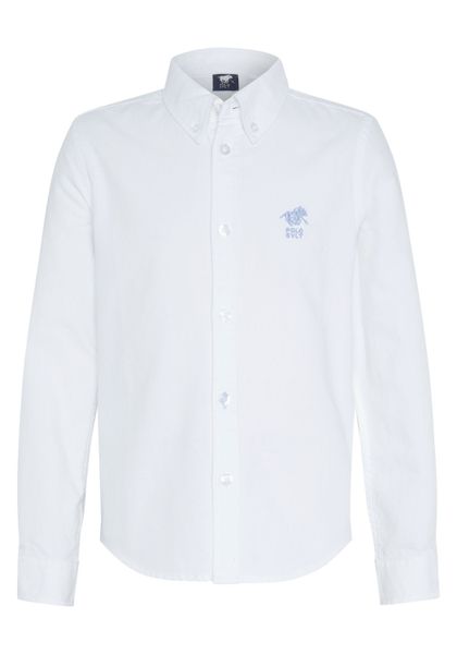 Polo Sylt Langarmhemd mit geknöpftem Kragen günstig online kaufen