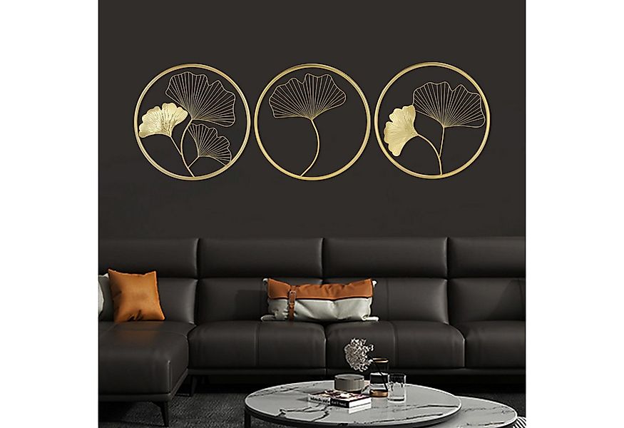 STILVORA Wanddekoobjekt 3er Wanddeko für Schlafzimmer & Wohnzimmer,Raumdeko günstig online kaufen