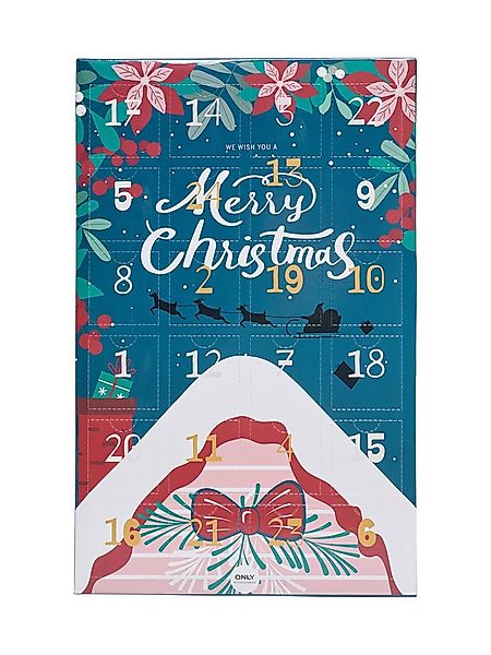 ONLY Freizeitsocken ONL24 MULTI XMAS SOCK Adventskalender (Packung, 24-Paar günstig online kaufen