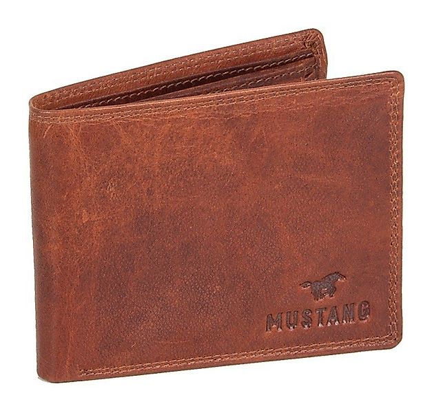 MUSTANG Geldbörse Udine, aus Leder mit Reißverschluss-Innenfach günstig online kaufen