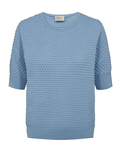 FREEQUENT Kurzarmpullover FQDODO-PU-DOTTIE-SS mit schöner Struktur günstig online kaufen