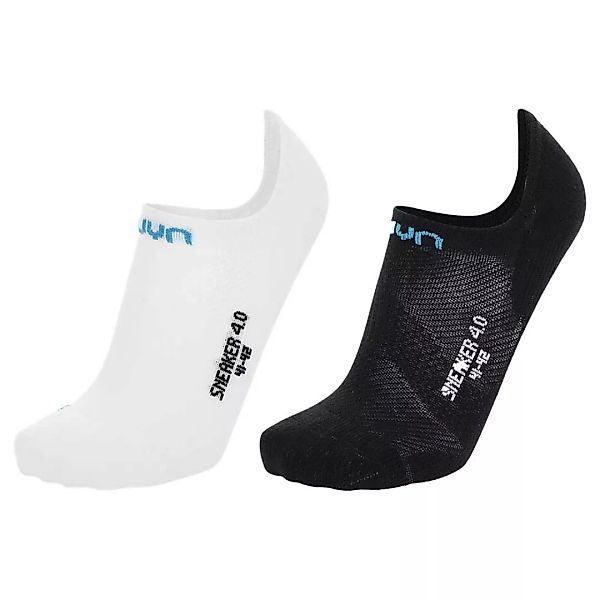 Uyn Sneaker 4.0 Socken 2 Paare EU 45-46 Black / White günstig online kaufen