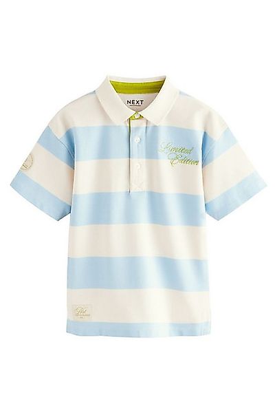 Next Poloshirt Relaxed Fit Kurzarm-Poloshirt mit Streifen (1-tlg) günstig online kaufen