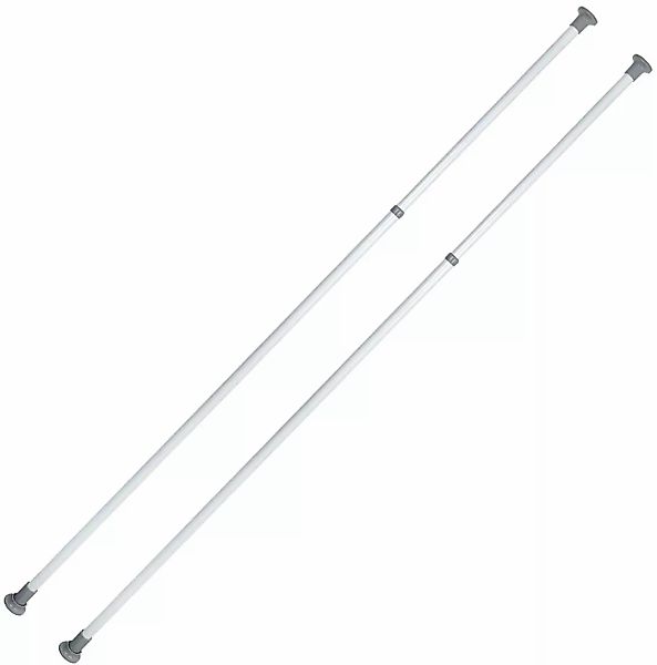 WENKO Teleskopregal "Modell Herkules", (Set, 2 St.), ausziehbare Hauptstang günstig online kaufen