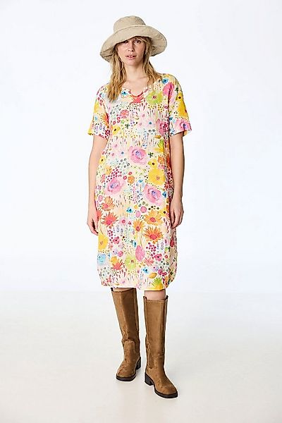 Himalaya Clothing Sommerkleid Kleid Damen mit lebendigem Alloverprint - Kur günstig online kaufen