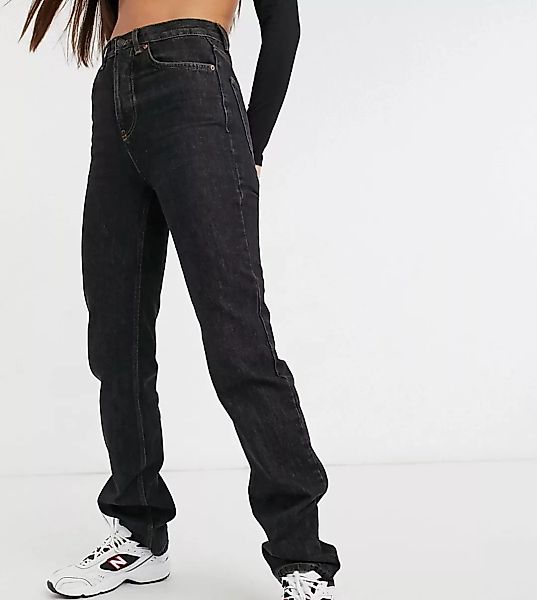 ASOS DESIGN Tall – Gerade geschnittene Jeans im Stil der 90er mit mittelhoh günstig online kaufen