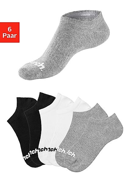 Bench. Sportsocken (Packung, 6-Paar) Sneakersocken verschwinden günstig online kaufen
