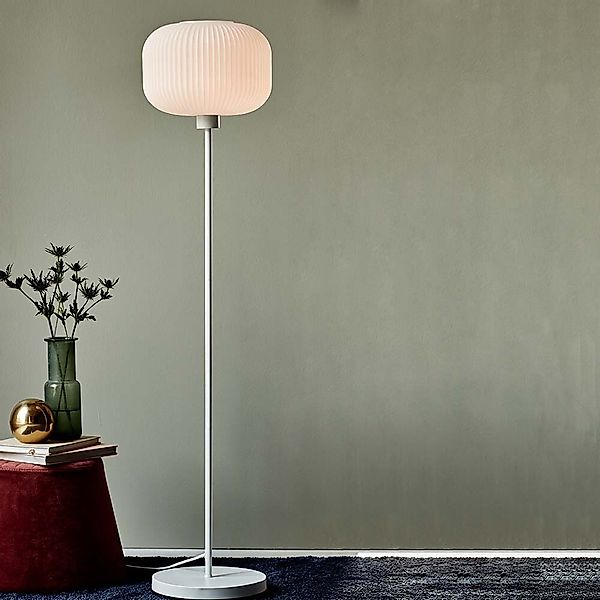 Stehleuchte Milford in Weiß E27 günstig online kaufen