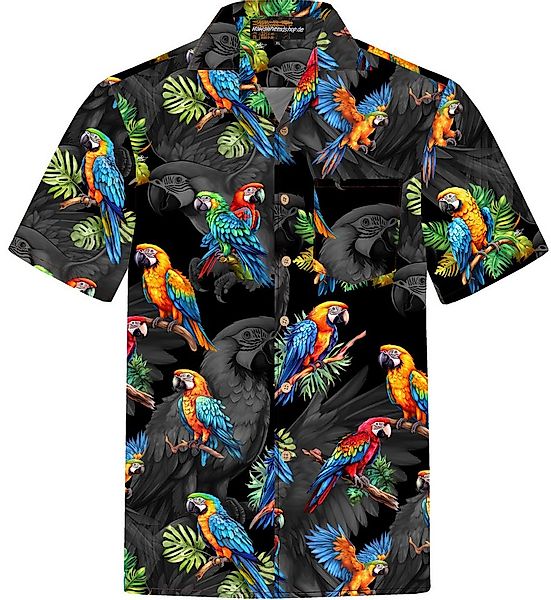 Hawaiihemdshop.de Hawaiihemd Hawaii Hemd Herren Baumwolle Kurzarm Hawaiihem günstig online kaufen