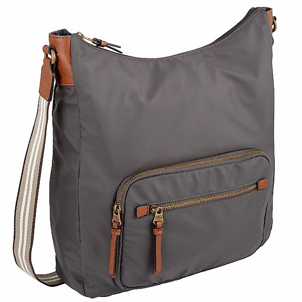 camel active Hobo "Bari", aus hochwertigem matten Nylon mit gestreiftem Gew günstig online kaufen