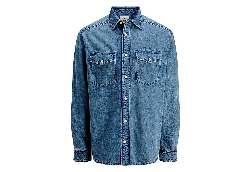 Jack & Jones Jeanshemd JPRBLUBRUCE DENIM L/S Shirt mit Brusttaschen günstig online kaufen
