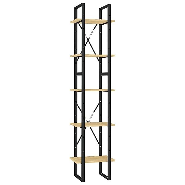 furnicato Bücherregal 5 Fächer 40x30x175 cm günstig online kaufen