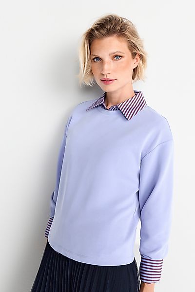 RICHROYAL Sweatshirt "2409 T Peach Crew" überschnittene Schultern, softer G günstig online kaufen