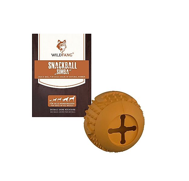 Wildfang Kauspielzeug Kauspielzeug Snackball "Simba" - 100% Naturkautschuk günstig online kaufen